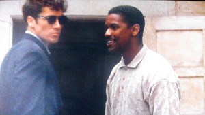 Jeff with Denzel Washington in, "Heart Condition".